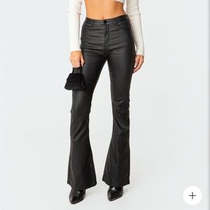 EDIKTED black leather pants